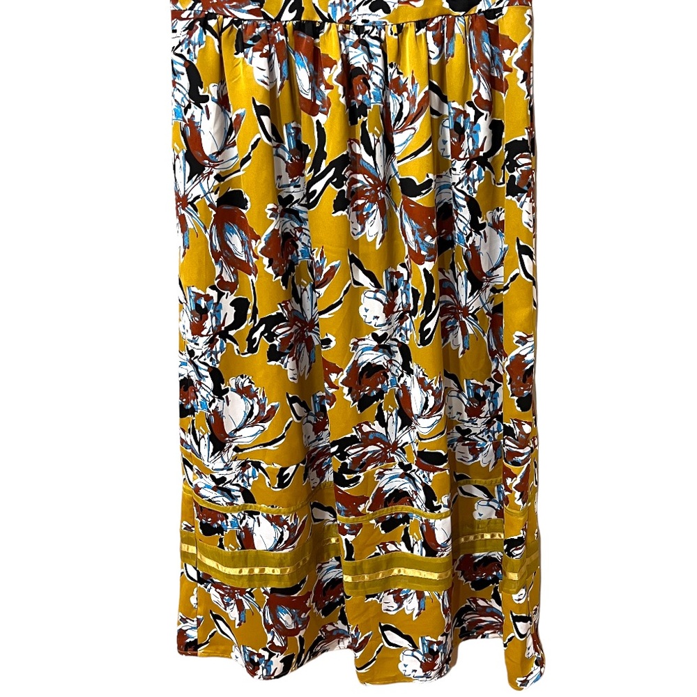 Chelsea28 Floral Print Sleeveless Midi Dress (S) - Picture 9 of 13